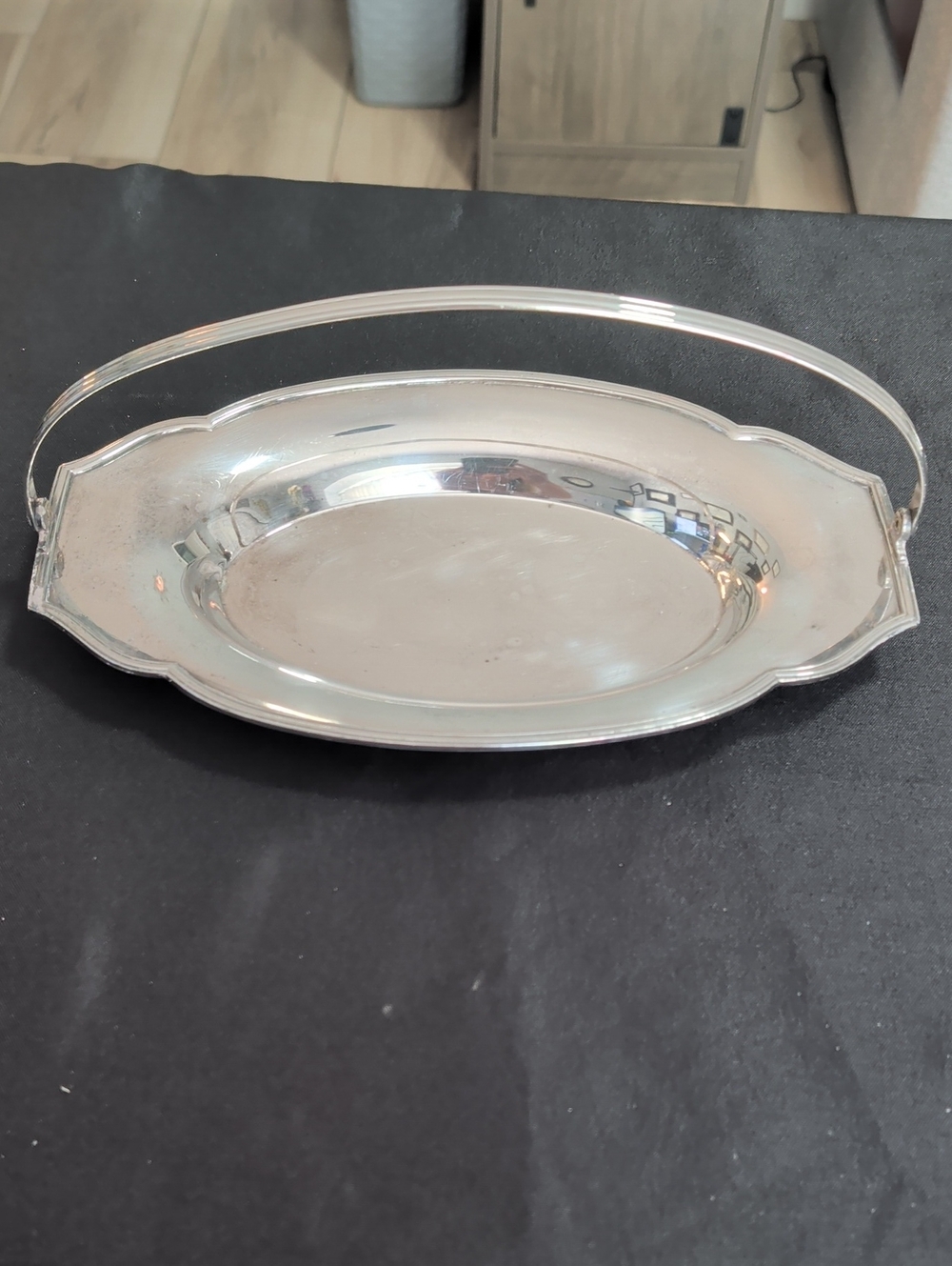 Vintage Silver Plated Catch All Carry Tray